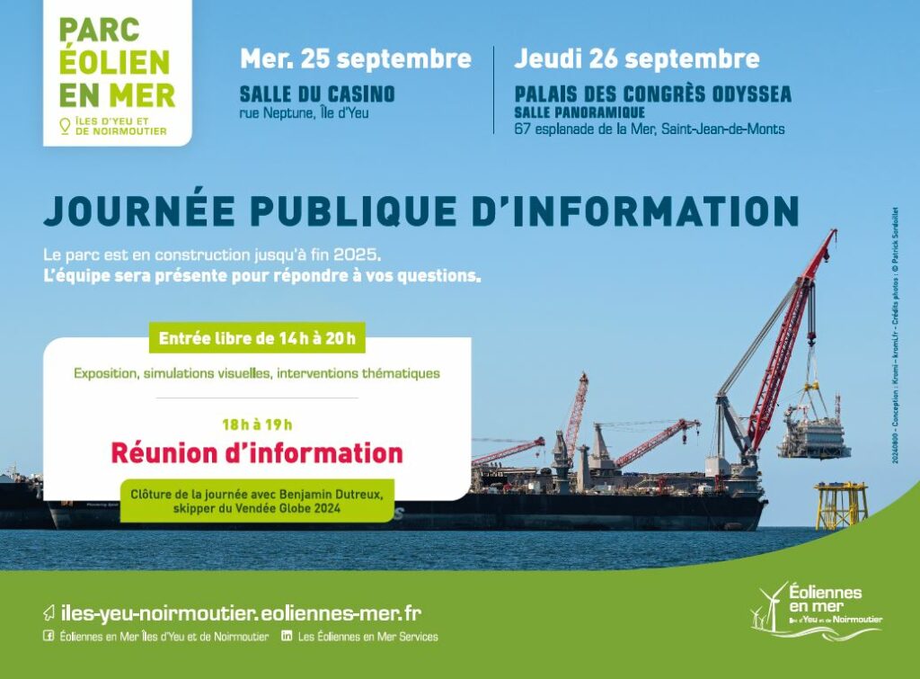 Ne manquez pas nos Journées Publiques d’Informations sur le Parc !